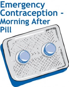 Brown discharge & morning after pills