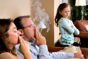 Passive and active smoking