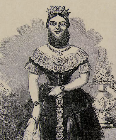 Bearded Lady - Josephine Clofullia-