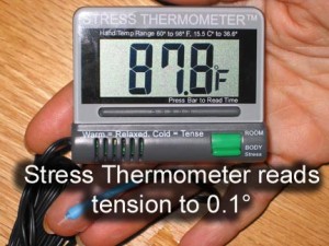 Stress thermometer