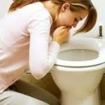 Ovarian cyst vomiting