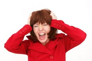 Pertes brunes pendant un stress