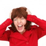 Brown discharge during STRESS