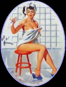 Shaving legs