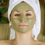 Rosacea green tea mask