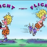 "Fight or flight" response during stress