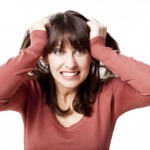 Brown spotting stress