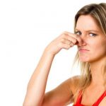 Black smelly vaginal discharge