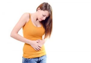 Endometriosis brown discharge combined with cramps