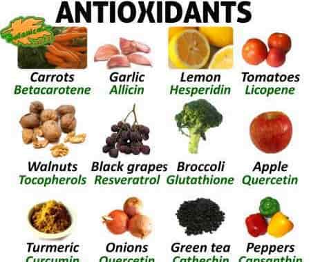 Top 5 natural antioxidants