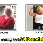 Tammy a perdu du poids grâce à un régime et de l’exercice